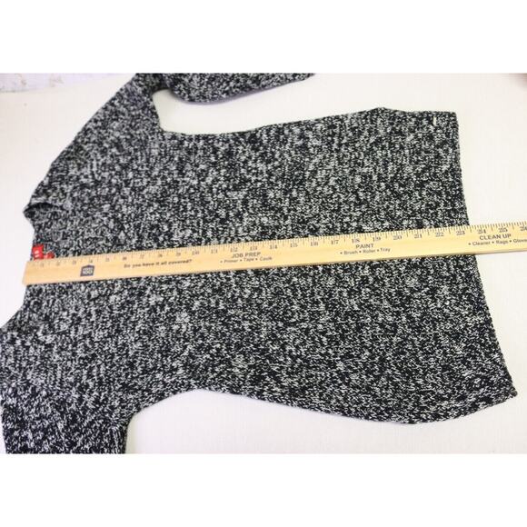 Guess Sweater Black Grey White Size Small Long Sleeves (13) - Picture 10 of 12